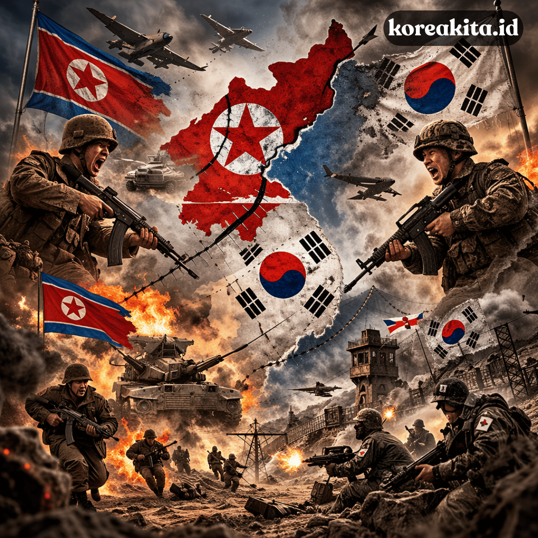 Sejarah Perang Korea Utara dan Selatan Yang Mengubah Dunia