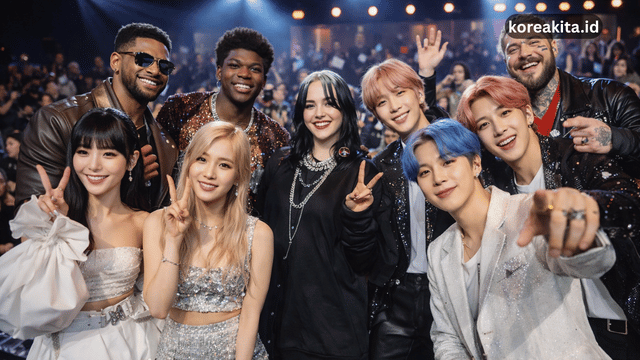 Kolaborasi K-Pop dengan Musisi Dunia yang Mendunia