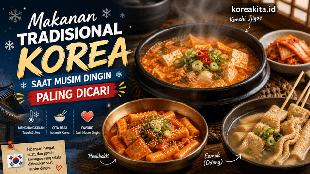 Makanan Tradisional Korea Saat Musim Dingin Paling Dicari